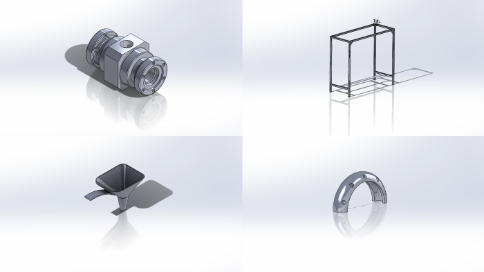 SolidWorks ile çizim yaparım