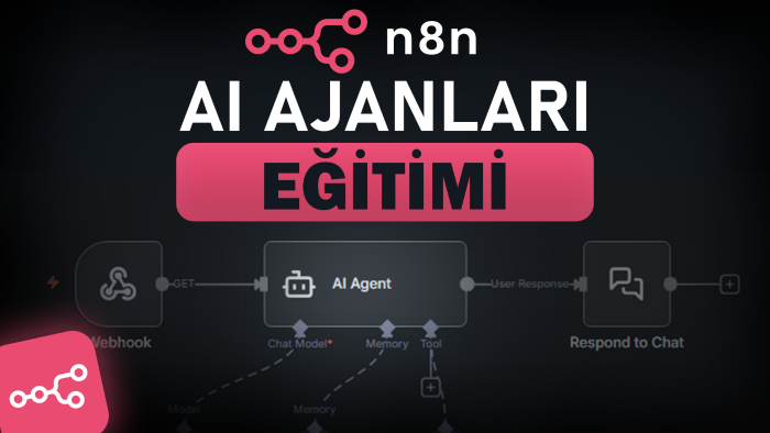 n8n ve ai ajanları ile uygulamalı otomasyon dersleri veririm