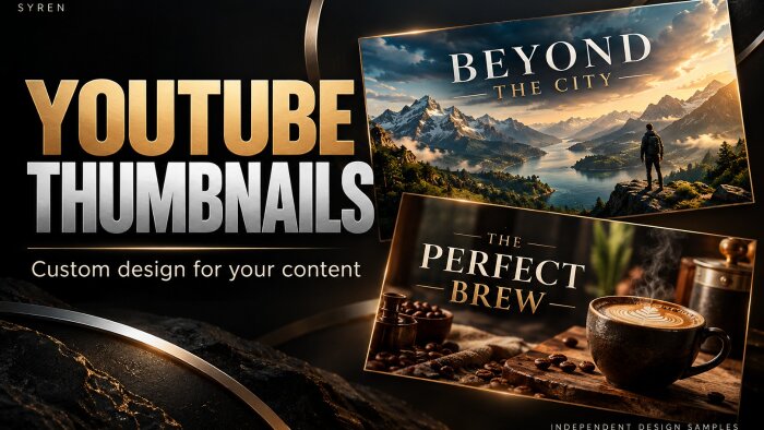 YouTube videonuza dikkat çekici kapak tasarlayabilirim