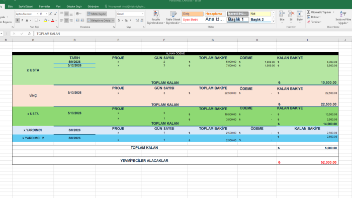 profesyonel Excel raporlaması ve veri analizi yaparım
