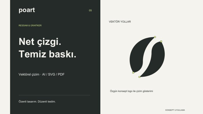 logonuzu vektörel çizip baskıya hazır dosyalar sunarım
