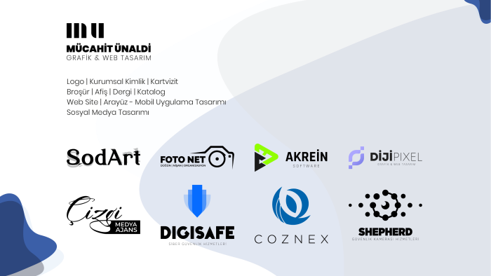 sizin için profesyonel logo tasarımı yapabilirim