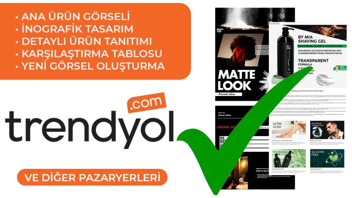 satış artıran trendyol infografik tasarım hizmeti veriyorum