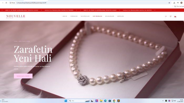 şahsınıza veya şirketinize ait şık website yapabilirim