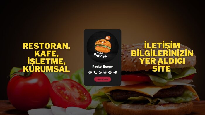 iletişim bilgilerinizin yer aldığı site tasarlayabilirim