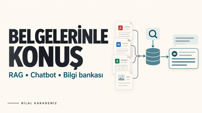 belgelerinle çalışan yapay zeka RAG chatbotu geliştiririm