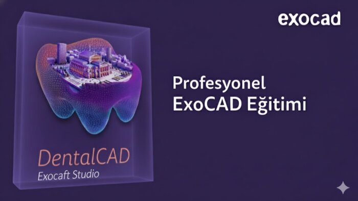 exocad tasarım eğitimi veriyorum