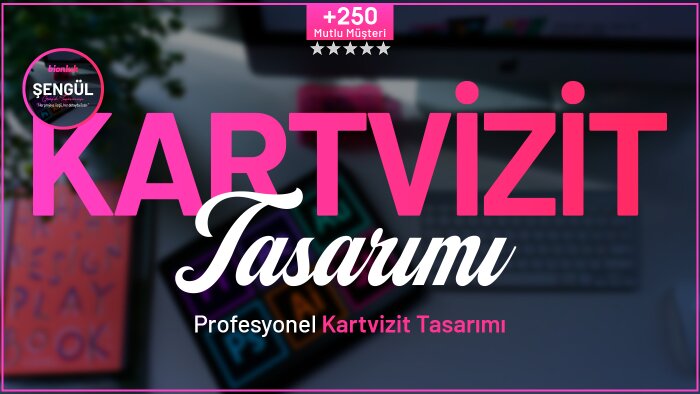firmanıza profesyonel kartvizit tasarımı yapıyorum