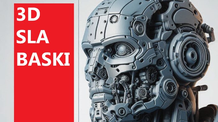 3d yazıcı ile SLA tipi baskı alırım