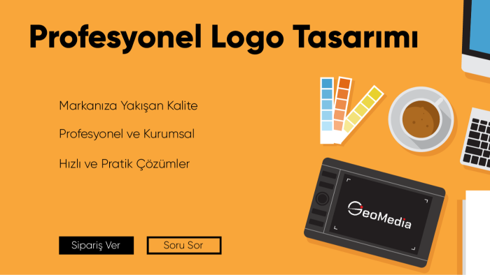 işletmenize özel profesyonel logo tasarımı yapıyorum