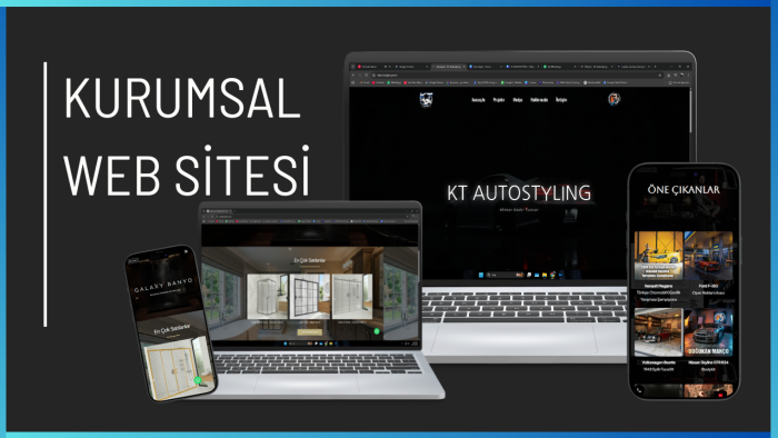 markanıza özel profesyonel web sitesi tasarlıyorum