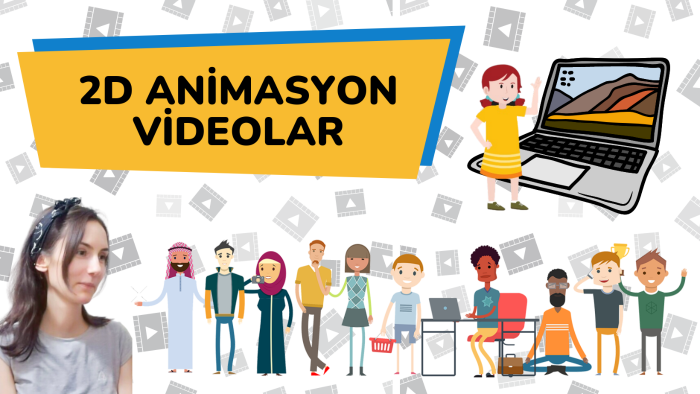 2D animasyon videonuzu hazırlarım