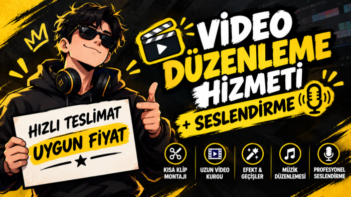 markalar için reklam videosu hazırlarım