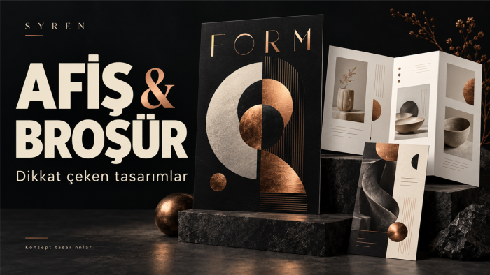 afiş broşür ve el ilanı tasarlayabilirim