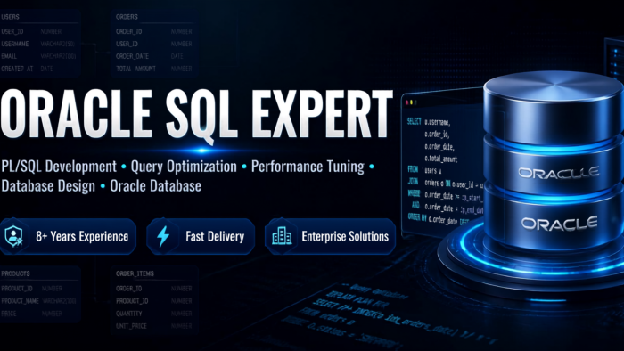 Oracle SQL sorgularını optimize eder ve PL SQL geliştiririm