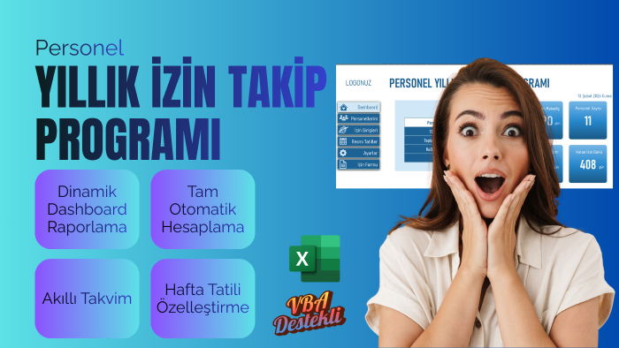 personel yıllık izin takip programınızı yapabilirim