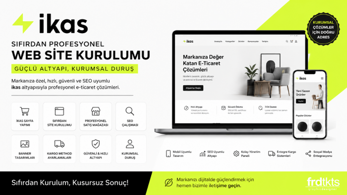 profesyonel ikas mağaza kurulumu yapabilirim