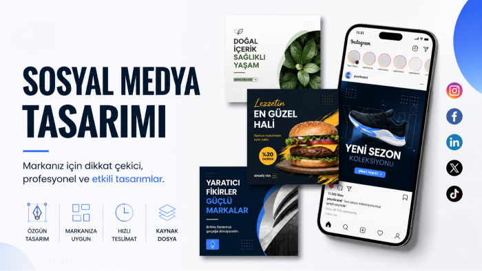 markanız için sosyal medya tasarımı yaparım
