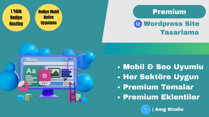 anahtar teslim şeklinde wordpress sitesinizi yaparım