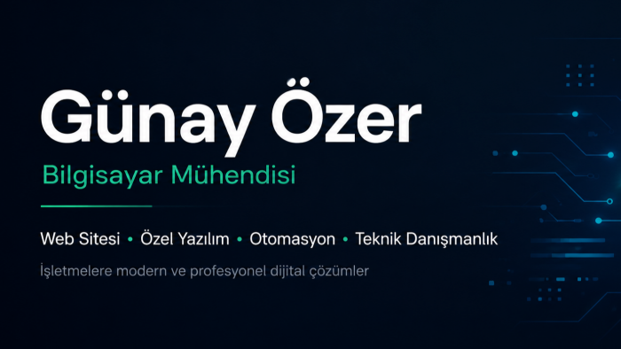 kişiye özel veya şirketlere özel web sitesi hazırlayabilirim