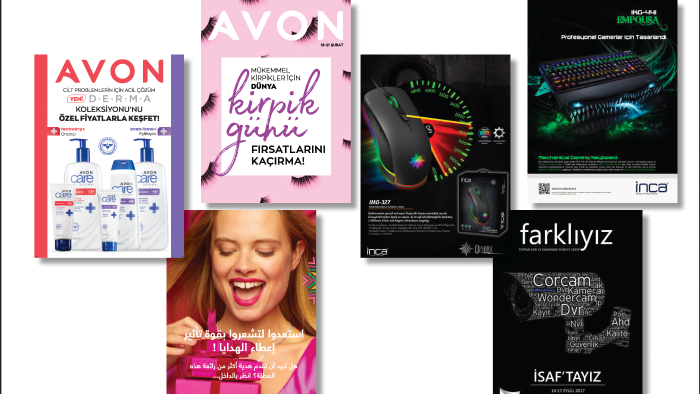 profesyonel katalog ve broşür tasarlıyorum