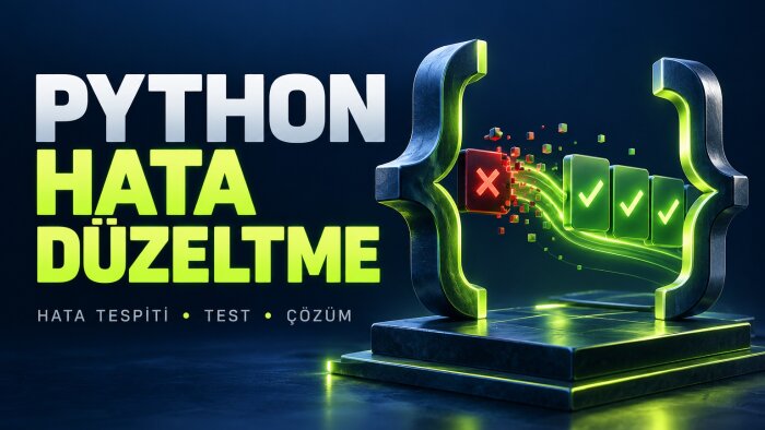 küçük Python betiğinizdeki hatayı bulup düzelteyim