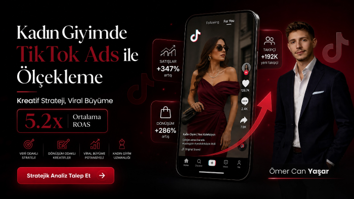 Kadın giyim markanız için viral TikTok reklamları yönetirim