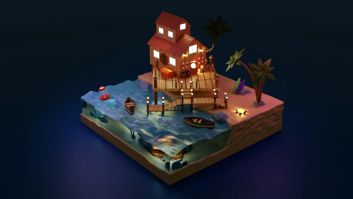 lowpoly haritaları ve animasyon yaparım