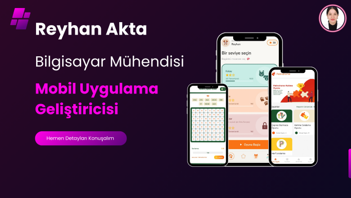 ios ve android için modern mobil uygulama geliştiririm
