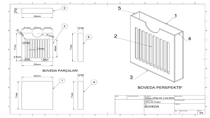 2d - 3d teknik resimlerinizi hazırlarım