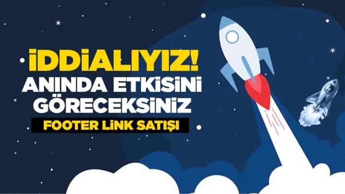 anında index alan siteden Footer Link hizmeti verebilirim