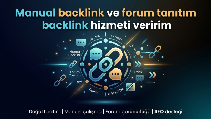 SEO & GEO ve manual backlink çalışması yaparım