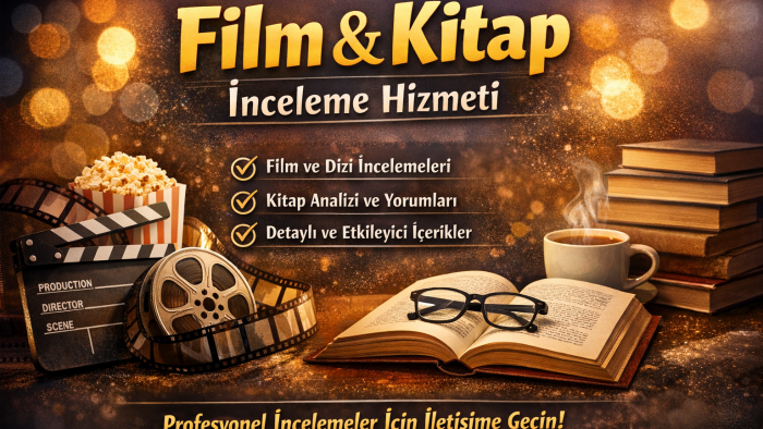 kitap ve film/dizi incelemeleri yapıp yazabilirim