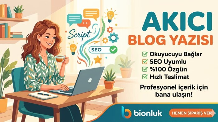 blog hesabınıza akıcı ve sürükleyici yazılar yazabilirim