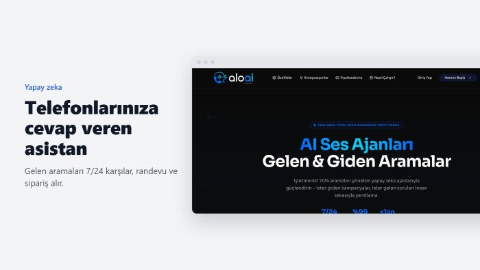 telefonlarınıza cevap veren yapay zeka asistanı kurarım