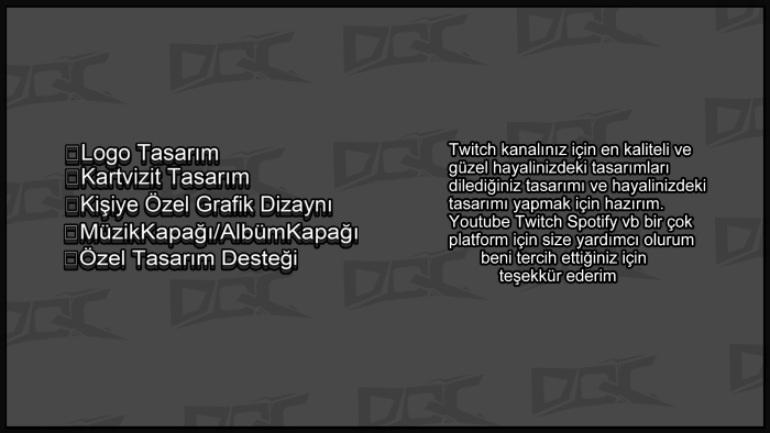 sizin için yaratıcı özgün logo tasarımları yapıyorum
