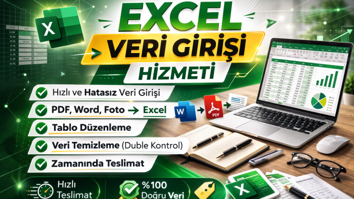 her türlü microsoft office işlerinizi yaparım