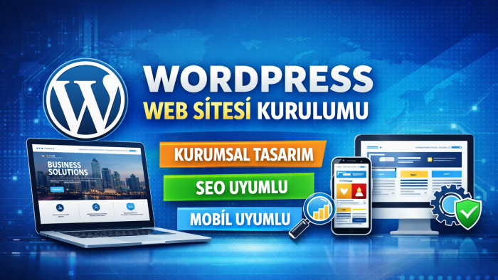 WordPress web sitesi kurulum ve düzenleme yaparım