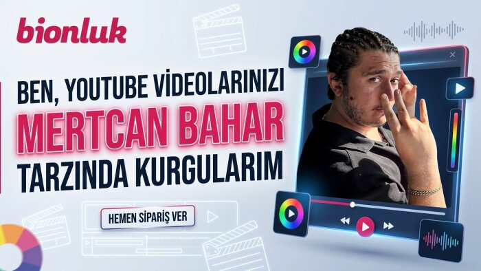 youtube videolarınızı mertcan bahar tarzında kurgularım