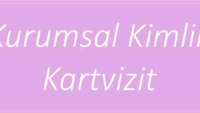 firmanız için kurumsal kimlik ve kartvizit tasarımı yaparım