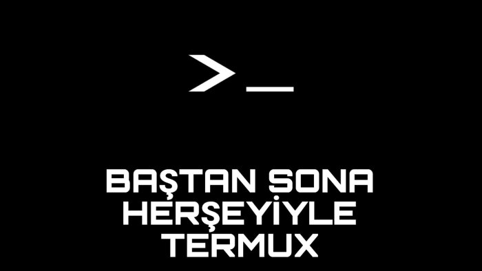 uzman olduğum termux konusunda sizlere eğitim veririm