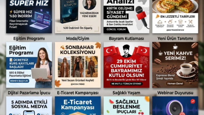 sosyal medya hesaplarınız için profesyonel tasarım yaparım