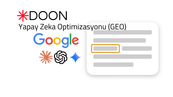 sitenizi yapay zeka (geo) motorlarına göre optimize ederim