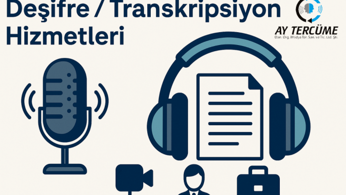 deşifre yazarlığı yapıyorum