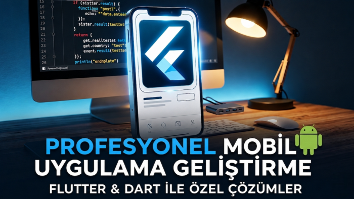 modern ve hızlı Flutter mobil uygulamaları kodlarım