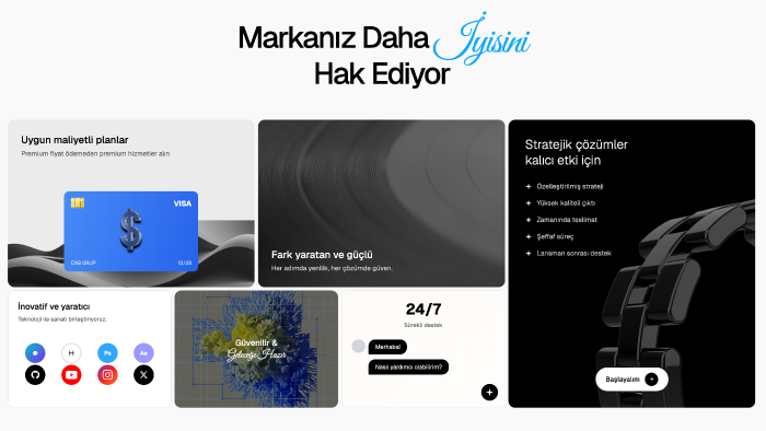 firmaniz için profesyonel web sitesi tasarlarım