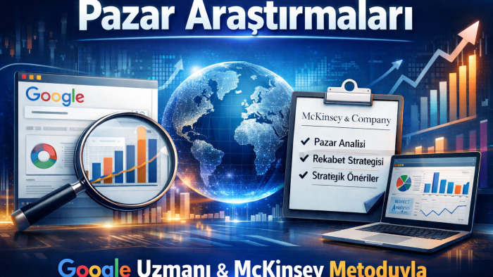 Google sertifikalı uzmanlıkla pazar analizi yaparım