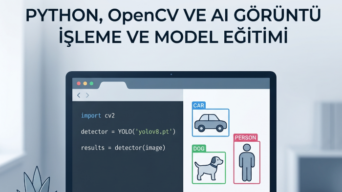 Python ve OpenCV ile görüntü işleme projeleri yaparım