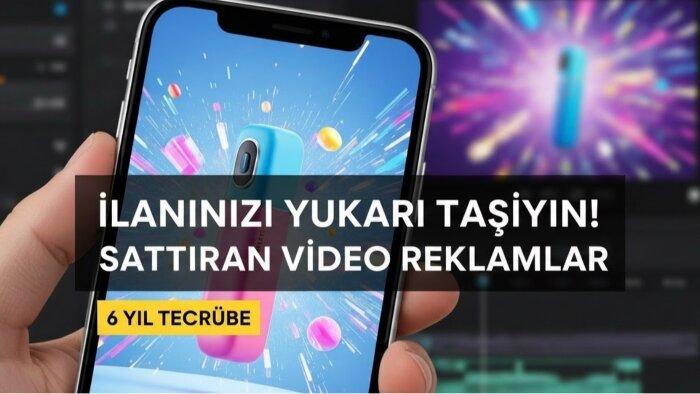 sizin için akılda kalıcı reklam videoları yaparım
