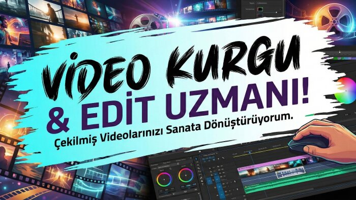 markanız için etkili ve profesyonel video kurgular üretirim